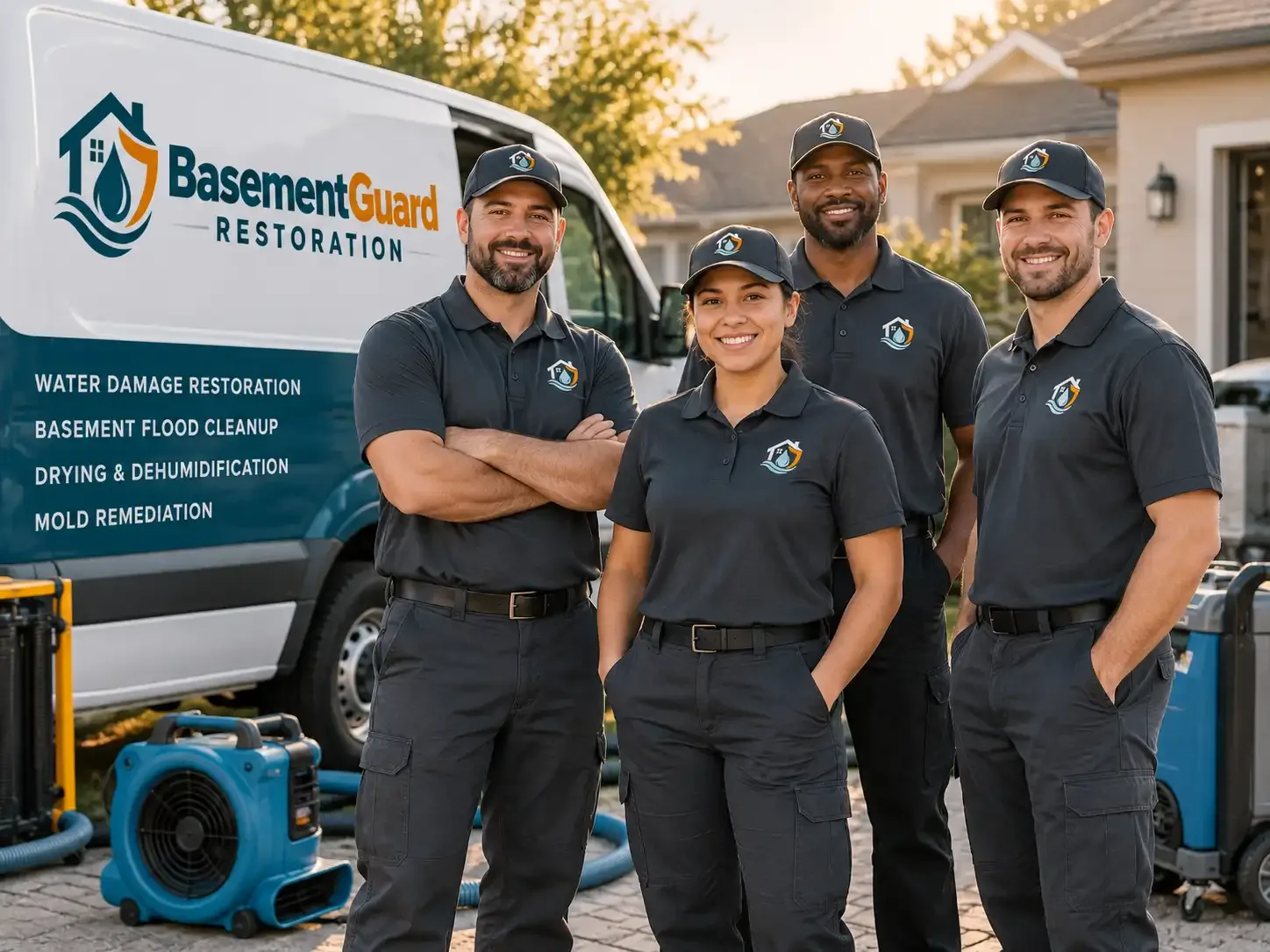 Basement Water Damage Restoration company in Russell, IL